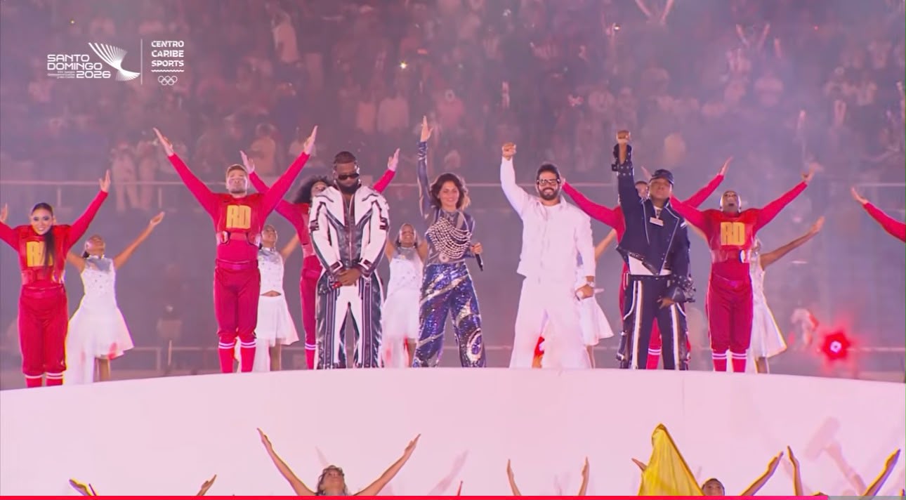 Lápiz Conciente, Manny Cruz, Techy Fatule y Lomiel brillan en la ceremonia de apertura de los Juegos Centroamericanos 2026