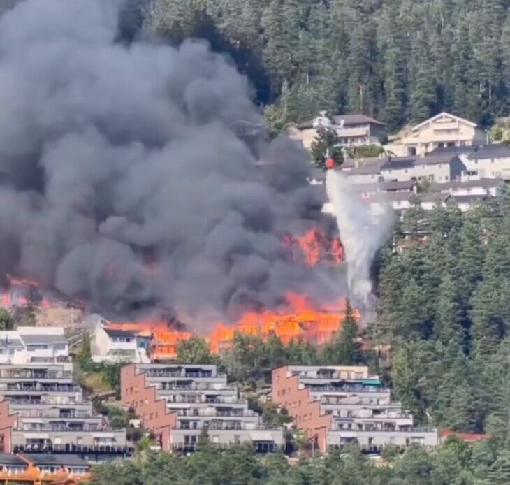 Incendio Histórico en Noruega: Más de Cien Hogares Destruidos