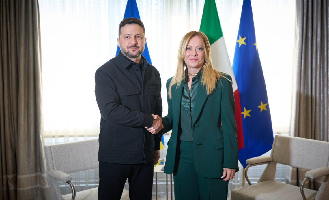 Meloni Reafirma a Zelenski el Apoyo Continuo de Italia a Ucrania