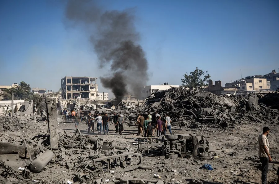 Gaza: Continúa la búsqueda de más de mil cuerpos bajo los restos de edificaciones