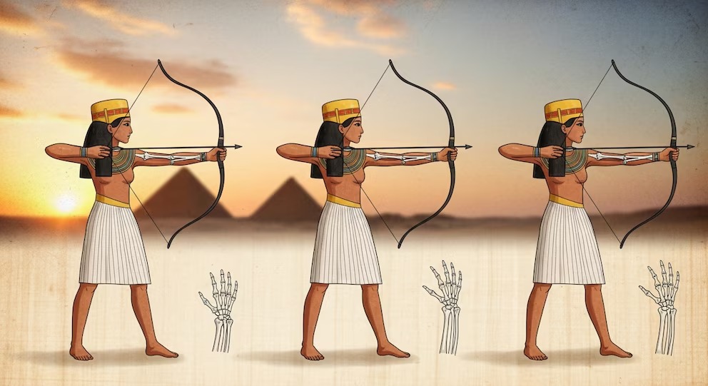Princesas del Antiguo Egipto Demostraron Habilidades de Tiro con Arco y Uso de Armas Hace 3,700 Años, Según Estudio