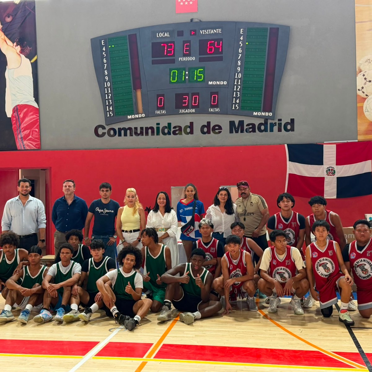 Madrid acoge la decimonovena edición de la Canasta de la Integración, uniendo a deportistas de diversas naciones
