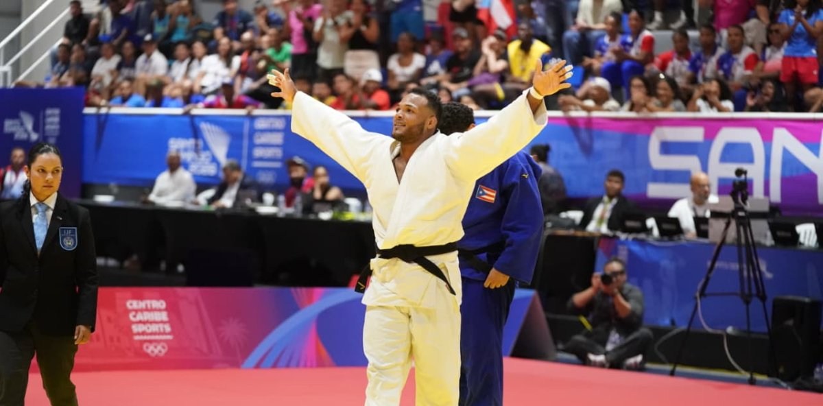 Robert Florentino Gana Oro en Judo en Juegos Centroamericanos y del Caribe