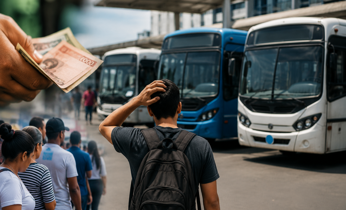 Incertidumbre en el costo del pasaje: Rutas clave sin confirmación de aumentos pese al anuncio de la CNTT