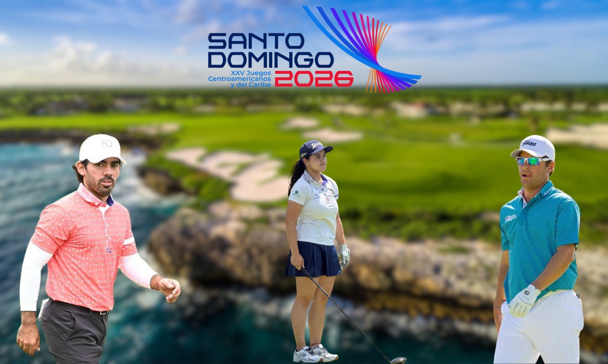 Pumarol, Guerra y Fernández Liderarán la Delegación Dominicana de Golf en los Juegos Centroamericanos y del Caribe