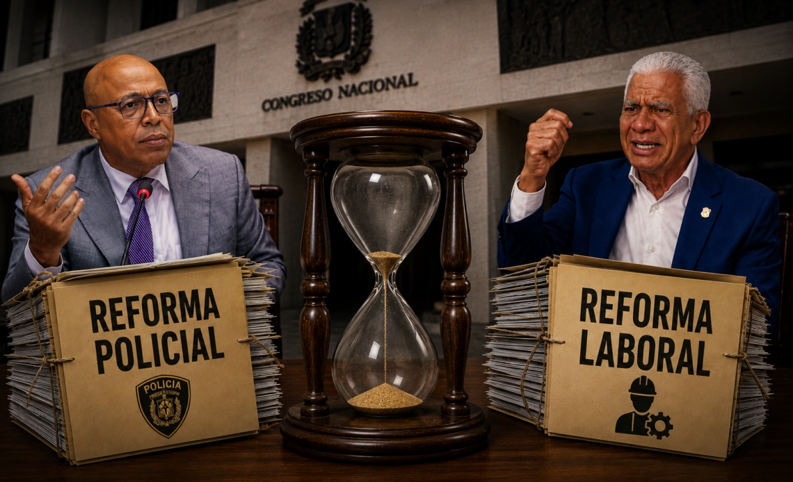 Proyectos Clave en Riesgo: El Congreso Nacional se Aproxima al Cierre de la Legislatura sin Aprobar Reformas Esenciales