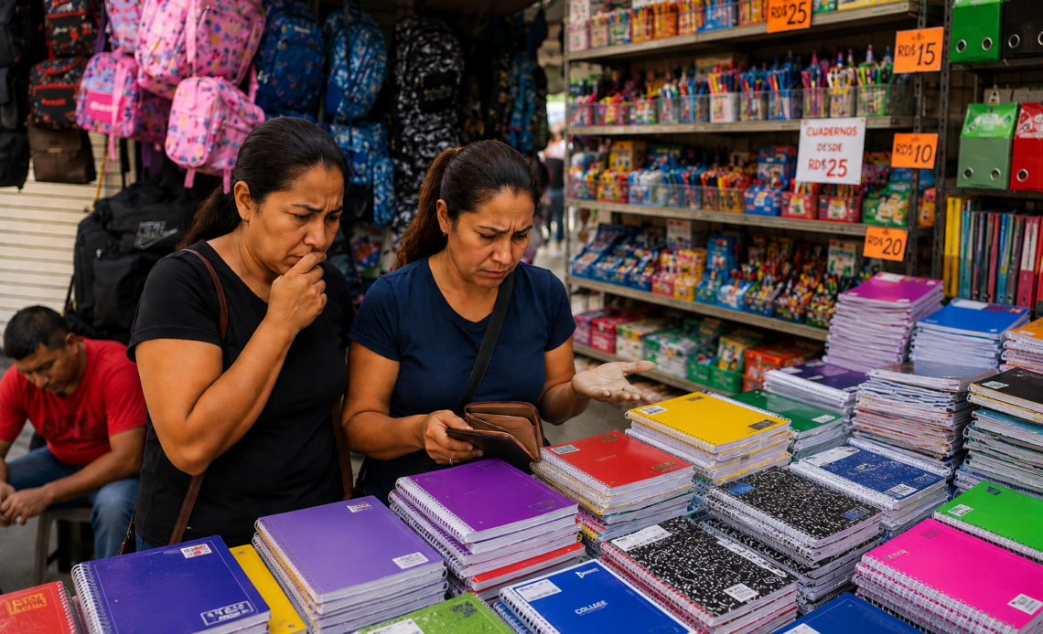 Lentitud en la Venta de Útiles Escolares a Semanas del Inicio de Clases