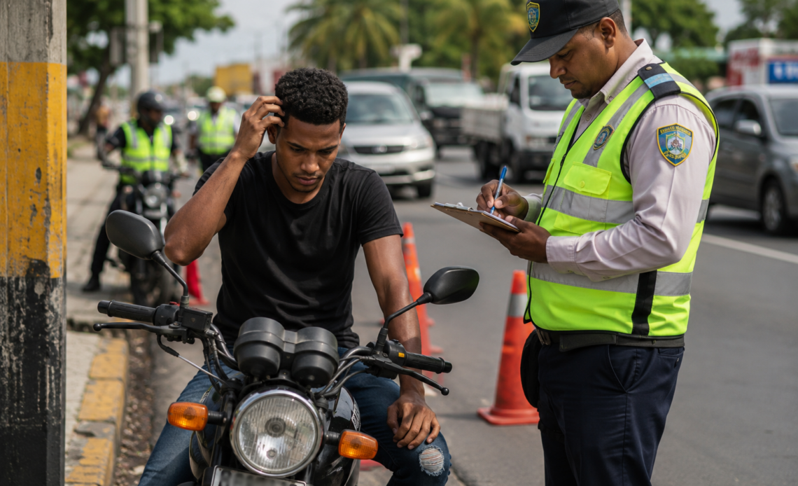 El No Uso de Casco Protector Persiste Como la Principal Infracción de Tránsito en República Dominicana