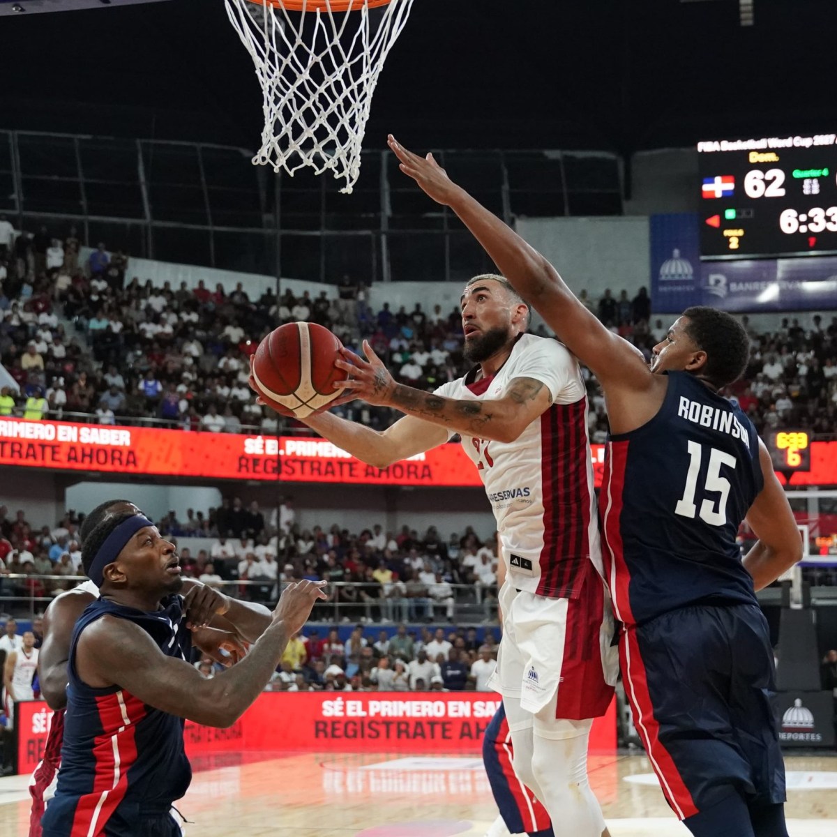 República Dominicana Enfrenta a Nicaragua en Clasificatorio Mundial de Baloncesto el Lunes