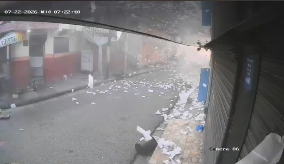 Explosión en local de comida en Los Guaricanos deja varios lesionados