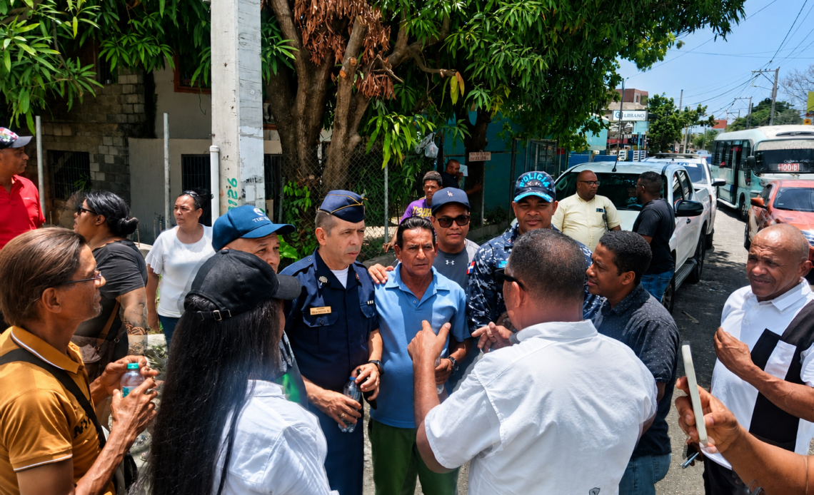 Acuerdo entre Policía Nacional y Residentes de Hato Nuevo para Marcha Pacífica