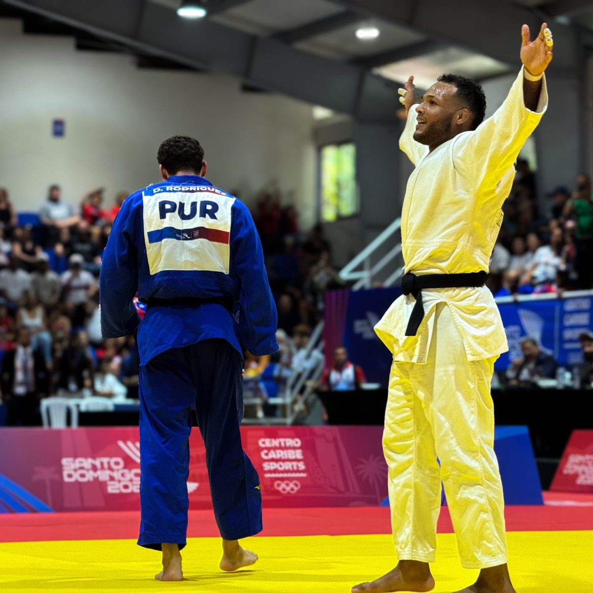 Robert Florentino se alza con el oro en judo y enfatiza su ''mentalidad de gladiador''