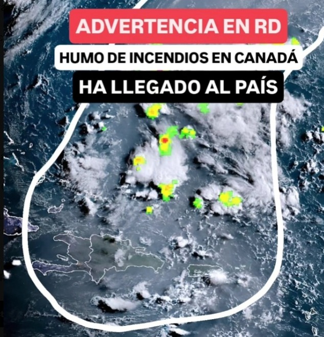 Calidad del Aire en República Dominicana Afectada por Humo Canadiense y Polvo Sahariano