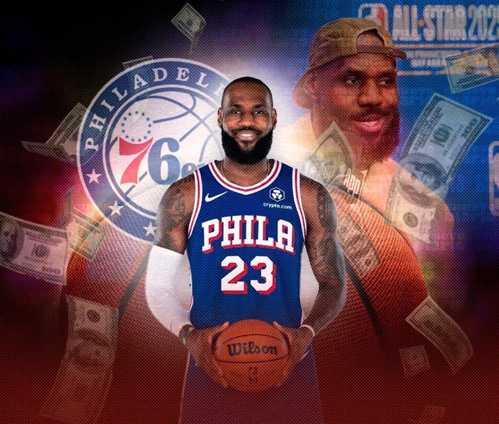 Los 76ers buscan que LeBron James asuma el rol de base principal