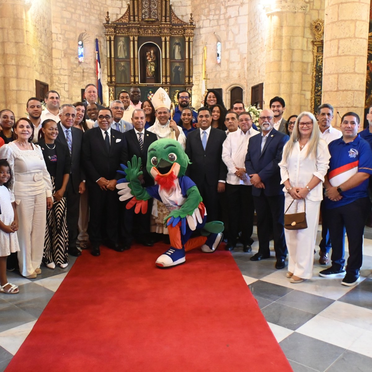 Presidente del Comité Olímpico Dominicano Motiva a Atletas a Perseguir sus Metas en Celebración Eucarística