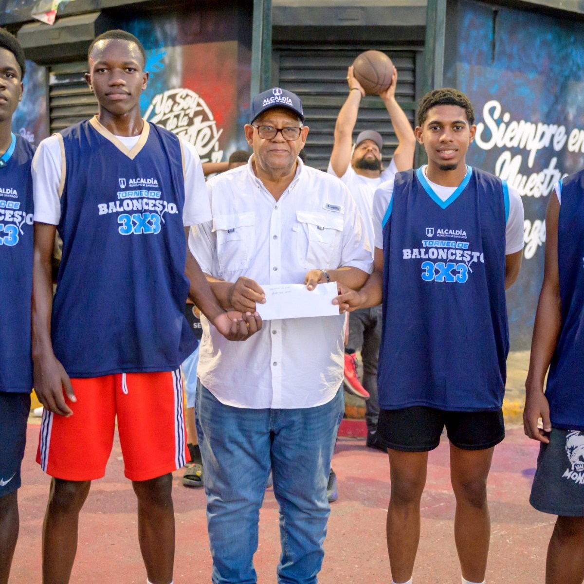 Plaza Valerio Triunfa en el Torneo Juvenil de Baloncesto 3×3 de la Alcaldía de Santiago