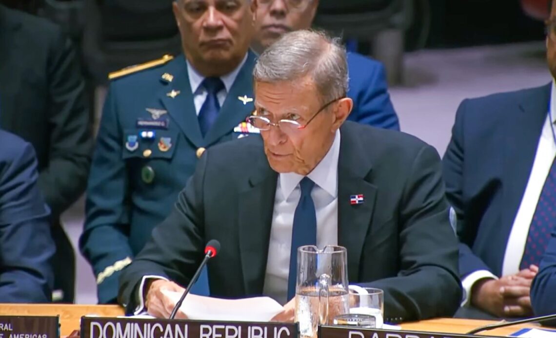 Canciller Álvarez Apoyará Renovación de la Fuerza Antipandillas en Haití ante la ONU