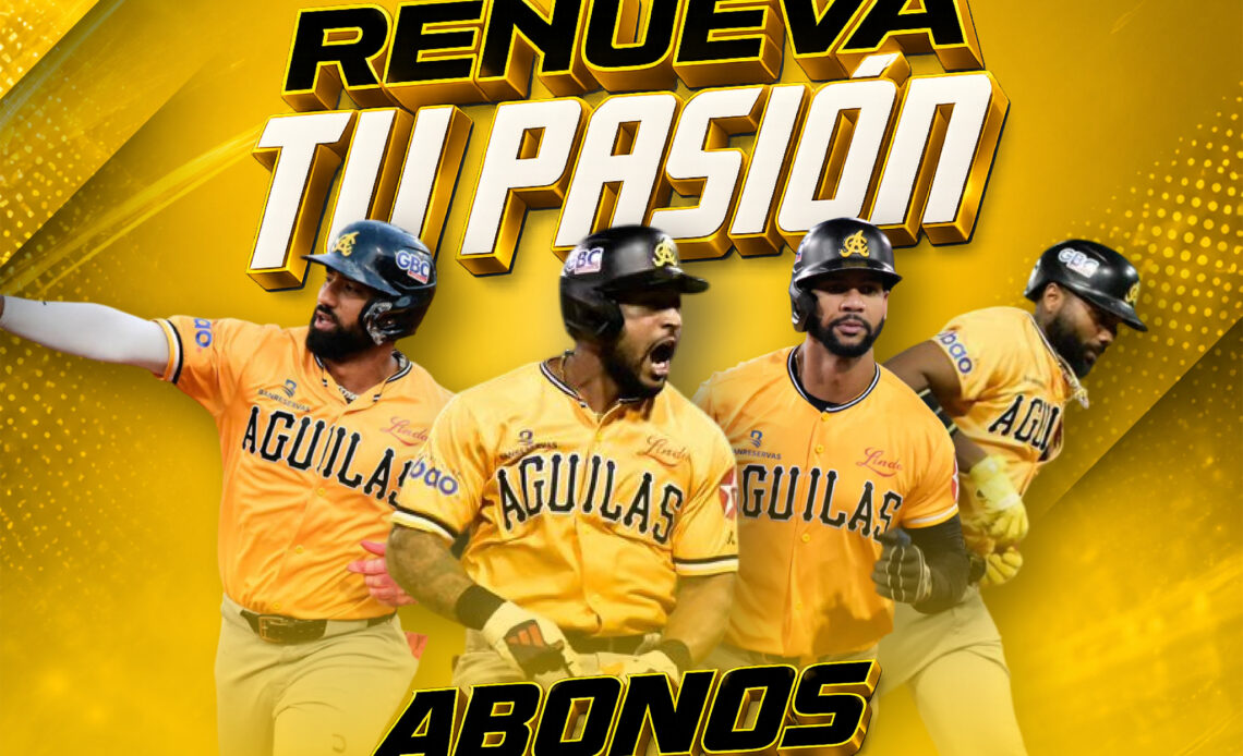 Águilas Cibaeñas Inicia Venta de Abonos para la Temporada 2026-2027 con Descuentos