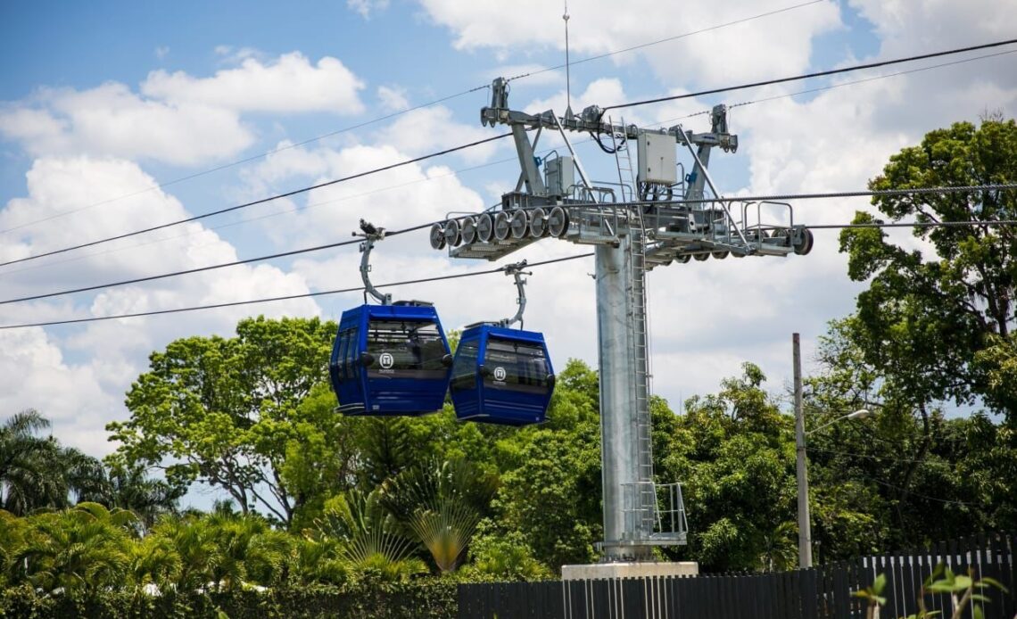 El Teleférico de Los Alcarrizos Vuelve a la Normalidad Tras Mantenimiento Anual
