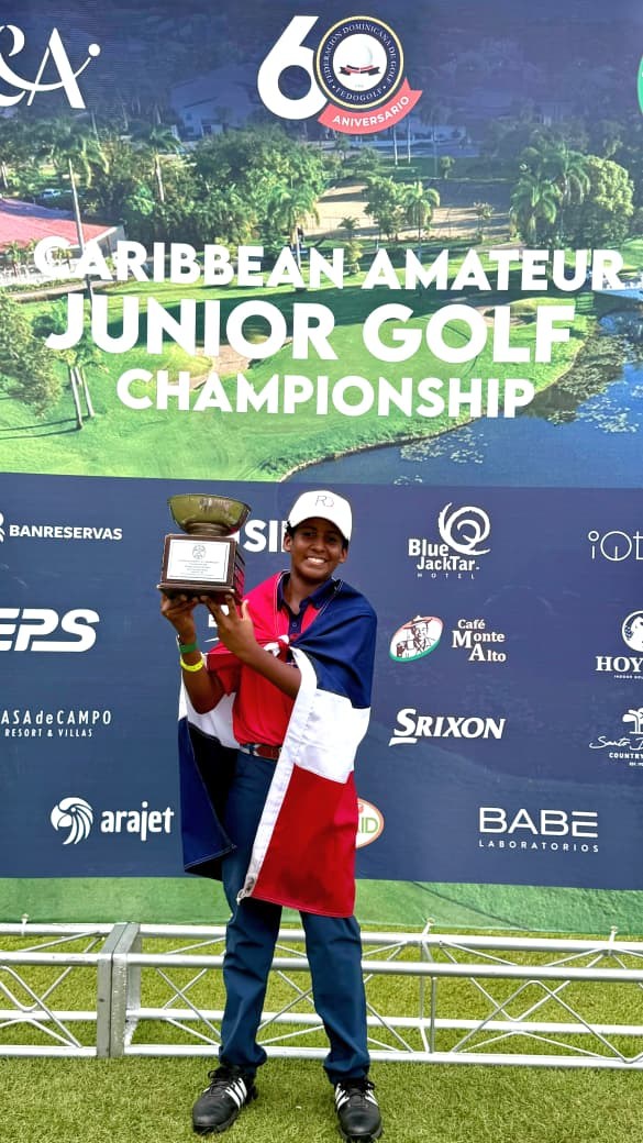 Alejandro Balbuena Gana el Campeonato Junior de Golf del Caribe en la Categoría 11-13