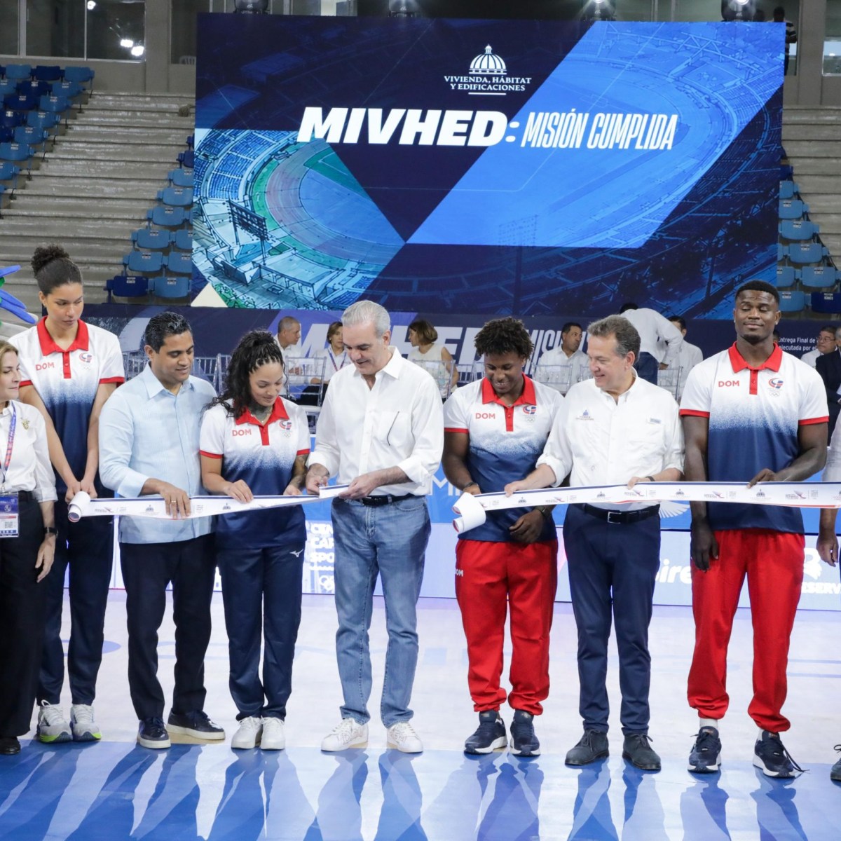 Presidente Abinader Abre Nuevos Pabellones de Voleibol y Taekwondo en el Centro Olímpico Antes de los Juegos SD 2026