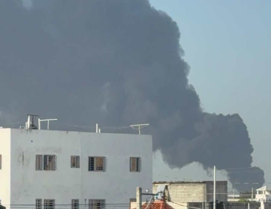 Incendio Cercano a la Autopista Duarte Genera Preocupación