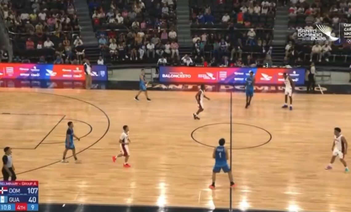 República Dominicana Logra Contundente Victoria de 107-40 contra Guatemala en el Torneo U20 de Baloncesto