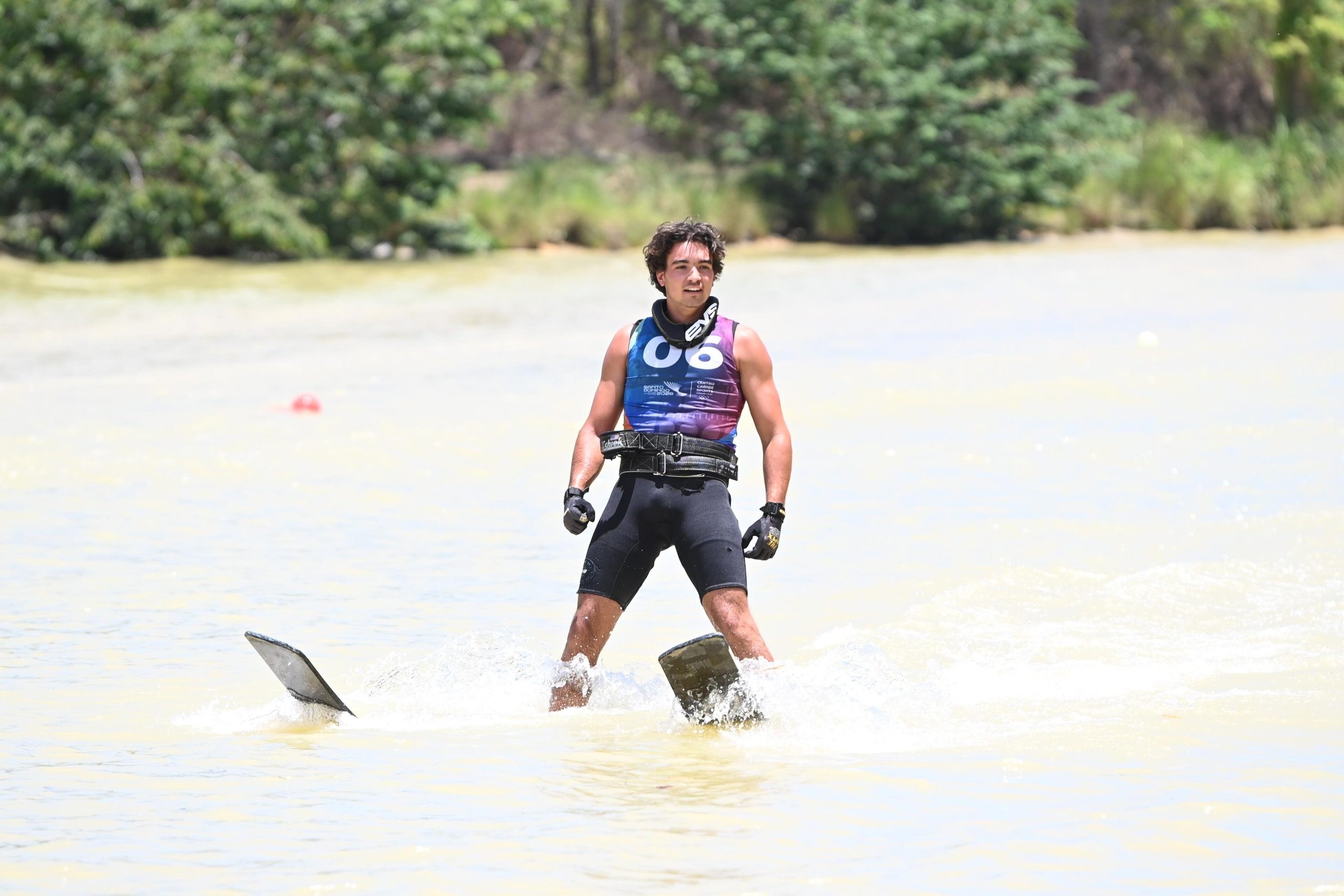 Andrea Pigozzi Consigue Medalla de Oro en Esquí Acuático en los Juegos Santo Domingo 2026