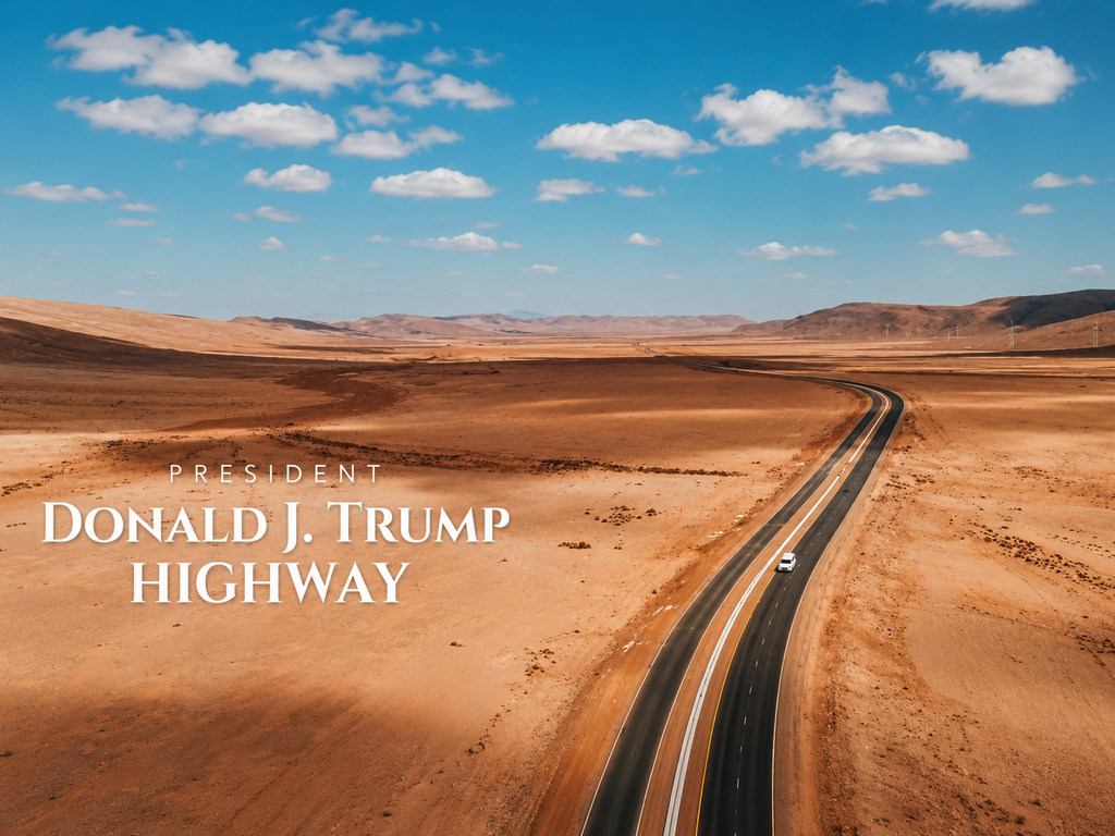 Marruecos nombra una mega autopista en el Sáhara Occidental como "Presidente Donald Trump"