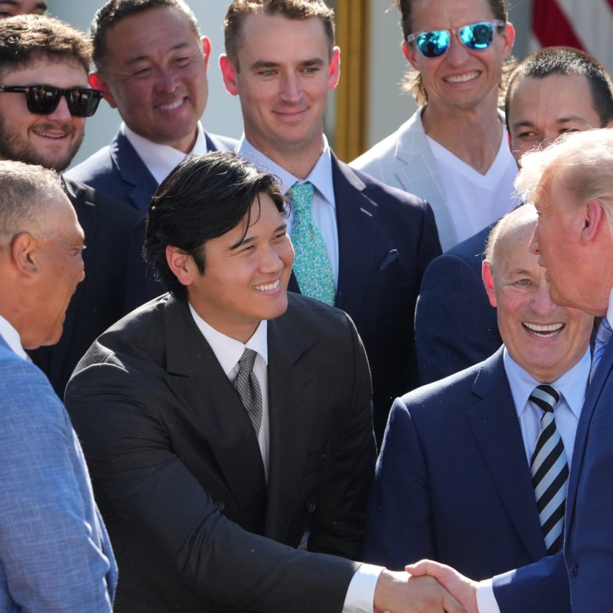 Los Dodgers celebran sus títulos consecutivos de la Serie Mundial en la Casa Blanca