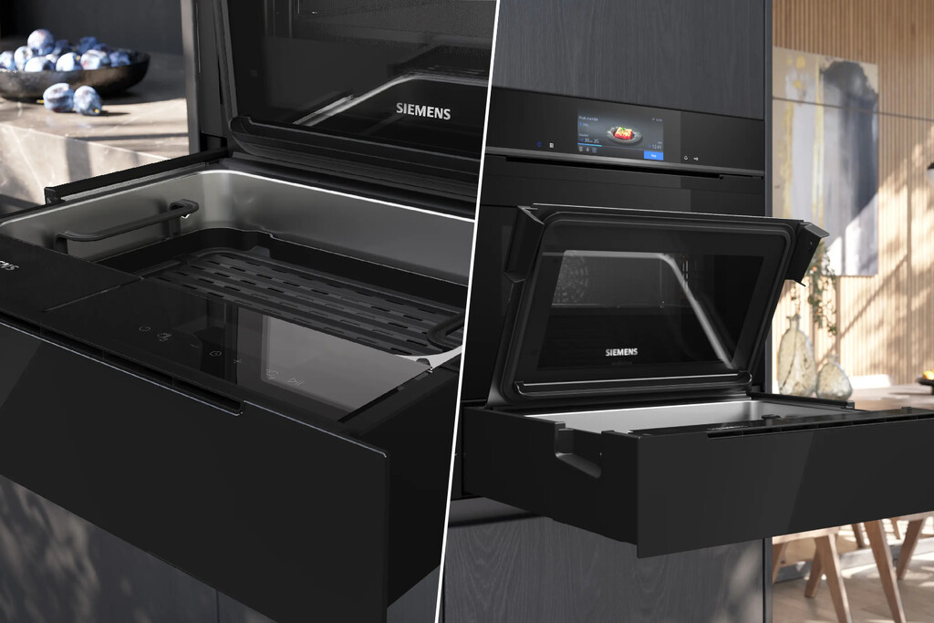 Siemens Presenta un Cajón de Vapor Encastrable: Innovación Compacta para la Cocina Moderna