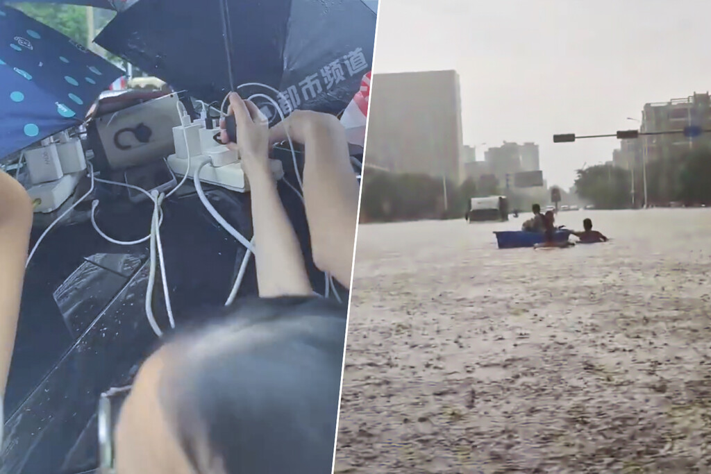 Coches eléctricos como salvación en inundaciones: la utilidad del V2L en emergencias en China