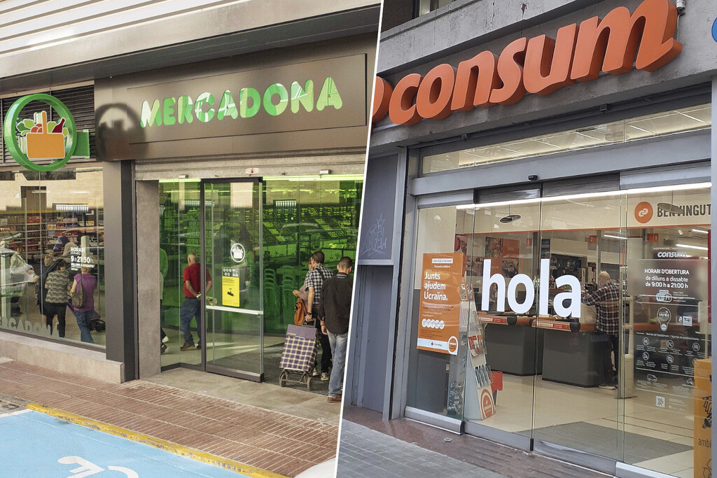 Consum Supera a Mercadona en Superficie de Venta en la Comunidad Valenciana, su Región de Origen