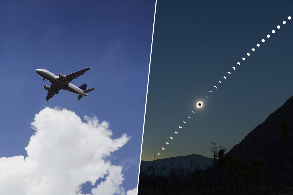 Brussels Airlines organizará un vuelo especial para observar el eclipse solar parcial de 2026 desde el aire