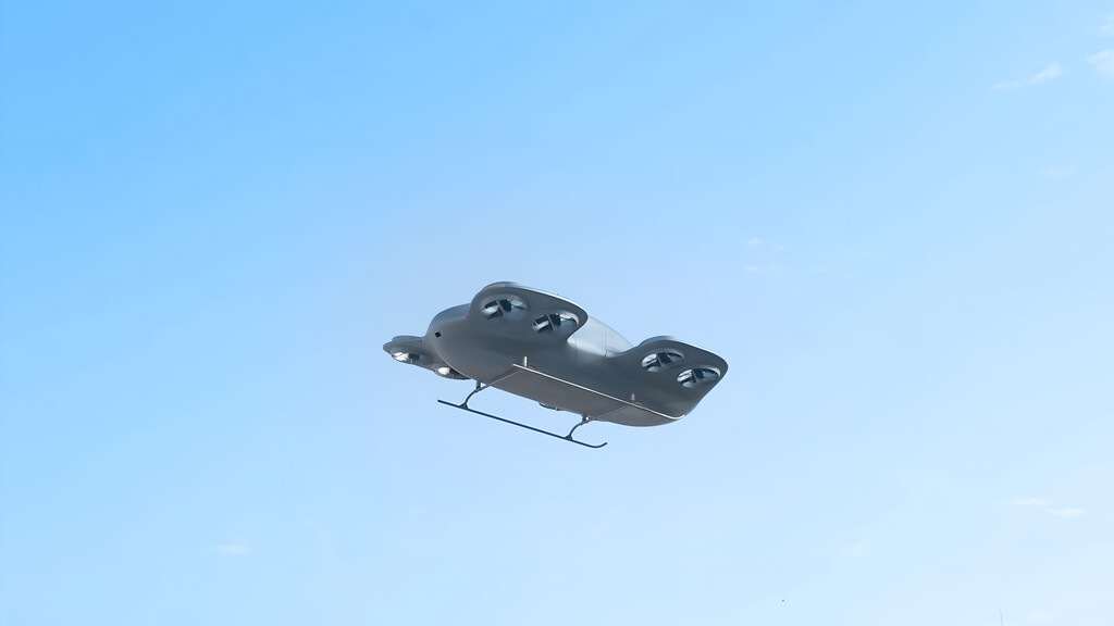 El eVTOL Chino E-Hawk EFC1200: Un ''Platillo Volador'' con Diseño Funcional y Vuelos Confirmados