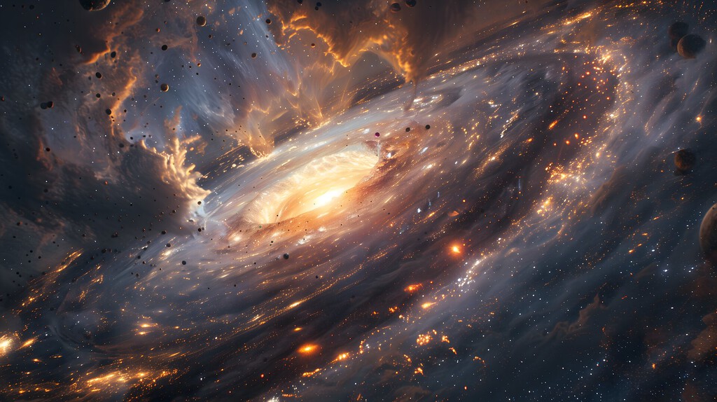 Desvelado el misterio del agujero negro IC 3599: Un patrón de erupciones revela su inestabilidad