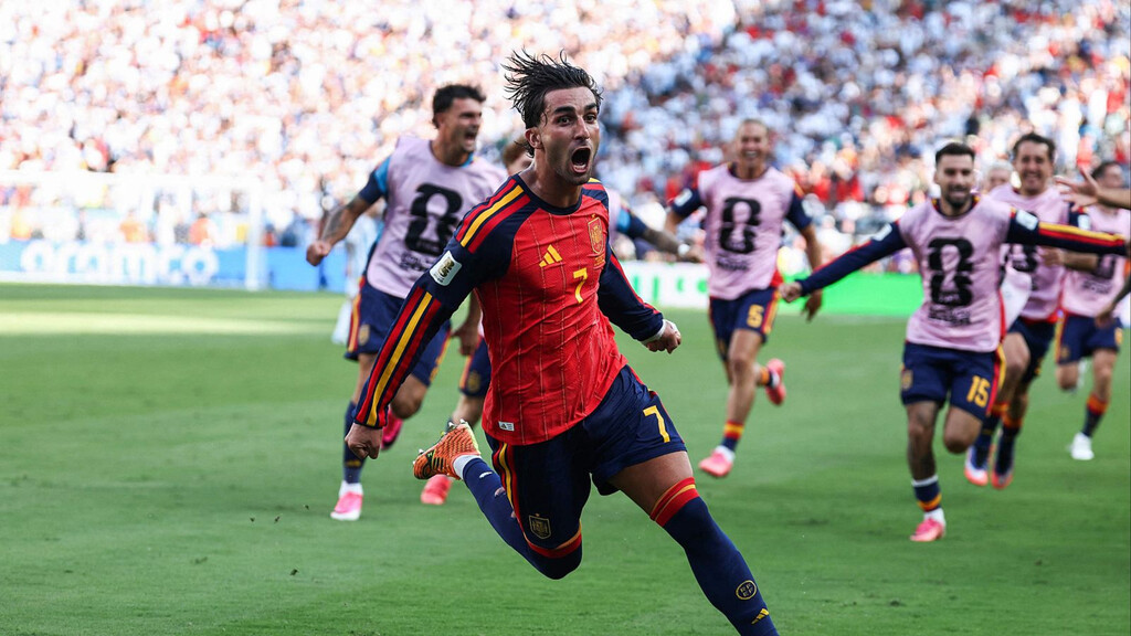 La celebración del campeonato mundial de España, registrada por sismómetros