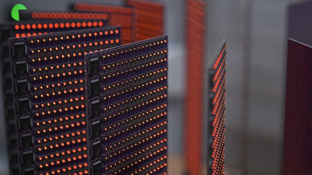 Un Maker Construye una GPU a Gran Escala con Miles de Microcontroladores RISC-V desde Casa