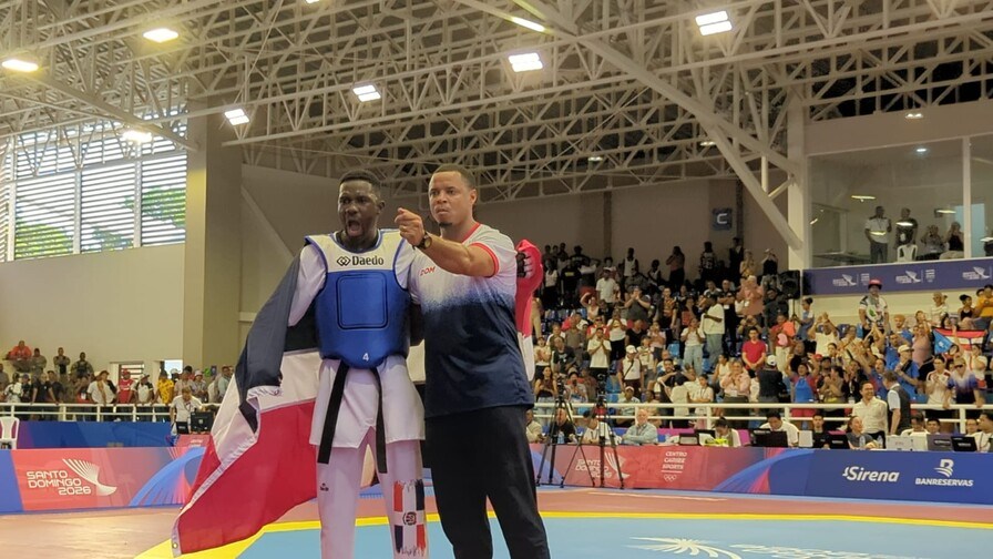 Bernardo Pie Gana Medalla de Oro en Taekwondo en los Juegos Santo Domingo 2026