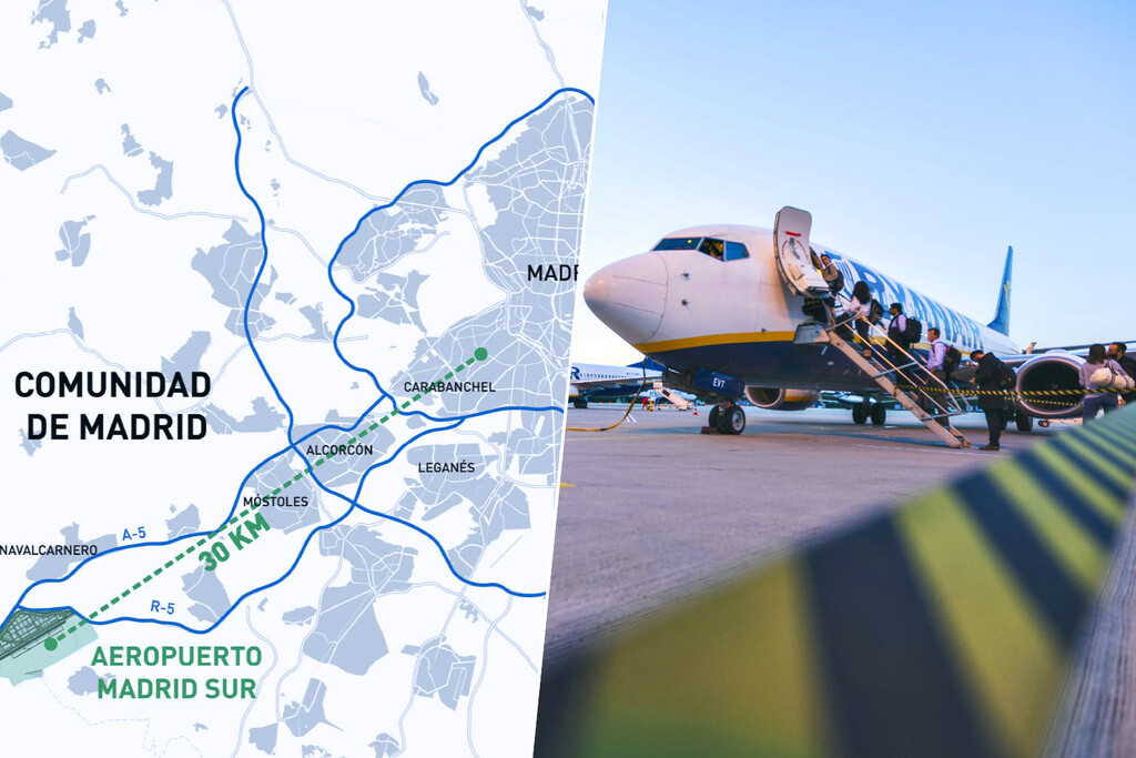 Proyecto Air City Madrid Sur busca impulsar un segundo aeropuerto para la capital con enfoque en aerolíneas de bajo coste