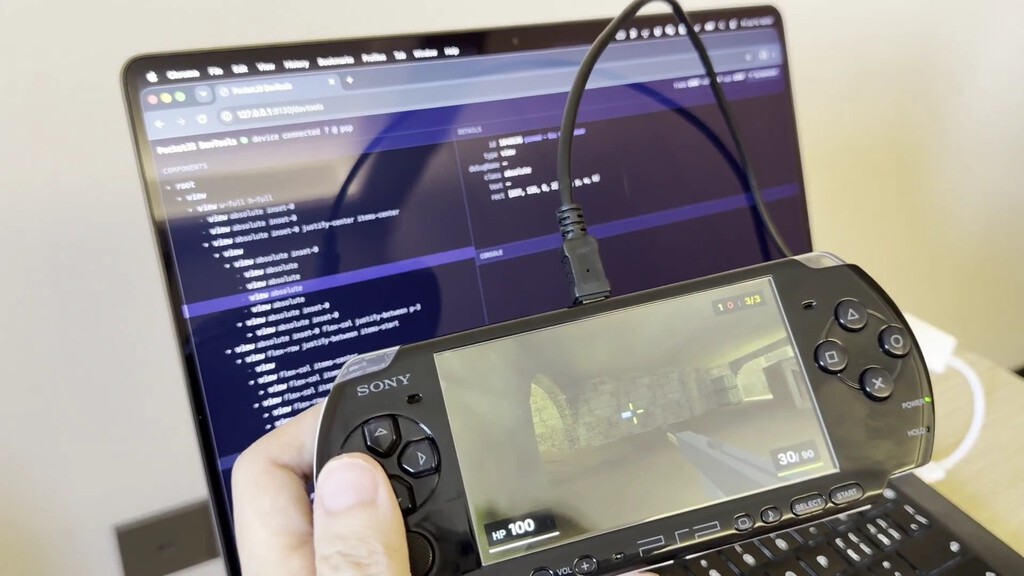 Desarrollador recrea ''Counter-Strike'' para PSP, explorando los límites del hardware clásico
