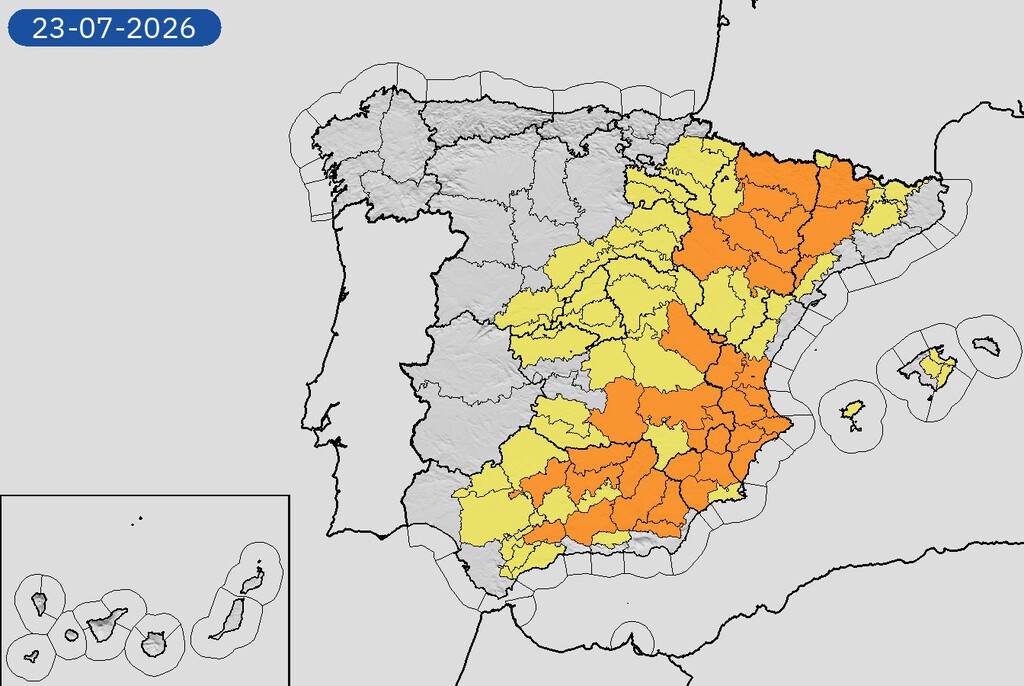 España ante una ola de calor extrema: Temperaturas récord y riesgos elevados de incendios