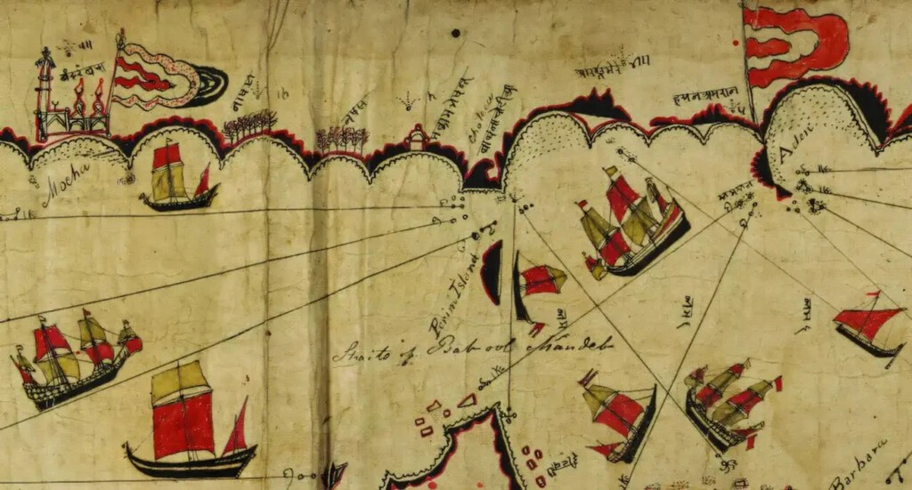 Redescubrimiento de una carta náutica india: un hallazgo clave que desafía la perspectiva eurocéntrica