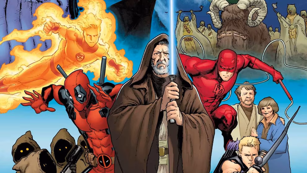 Star Wars y Marvel Anuncian su Primer Crossover Oficial en un Cómic Especial