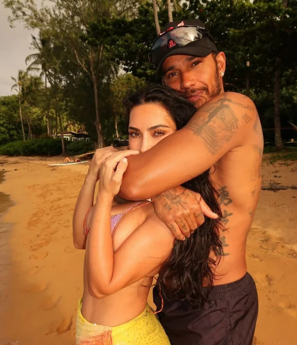 Kim Kardashian y Lewis Hamilton Hacen Públicas sus Primeras Vacaciones como Pareja en Hawái