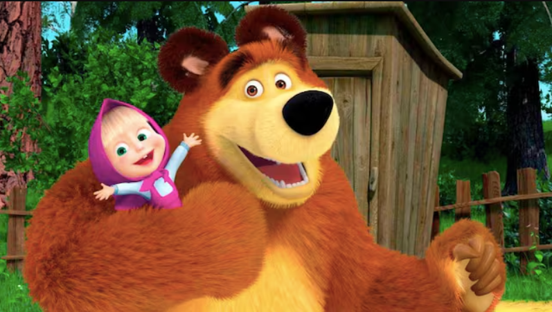 Ucrania Impone Sanciones para Restringir la Difusión de la Serie Infantil ''Masha y el Oso''