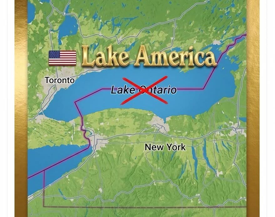 Trump Propone Renombrar el Lago Ontario como “Lago América” en Medio de Conflictos Comerciales con Canadá