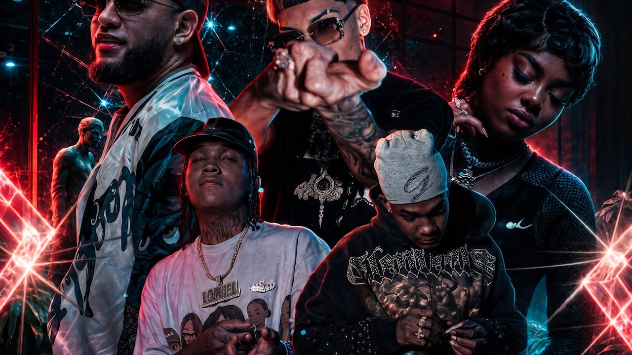 D Flow, Casper El Mágico, Lomiel, La Más Doll y Tutu Presentan ''Suave Ahí RMX''