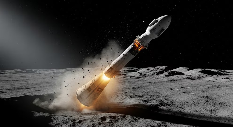 Impacto deliberado de un cohete SpaceX en la Luna: Un evento científico y regulatorio sin precedentes