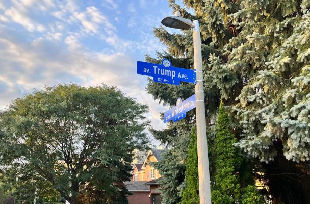 Ayuntamiento de Ottawa Evalúa Reemplazar el Nombre de la Calle Trump por Alternativas como "Avenida Taco"